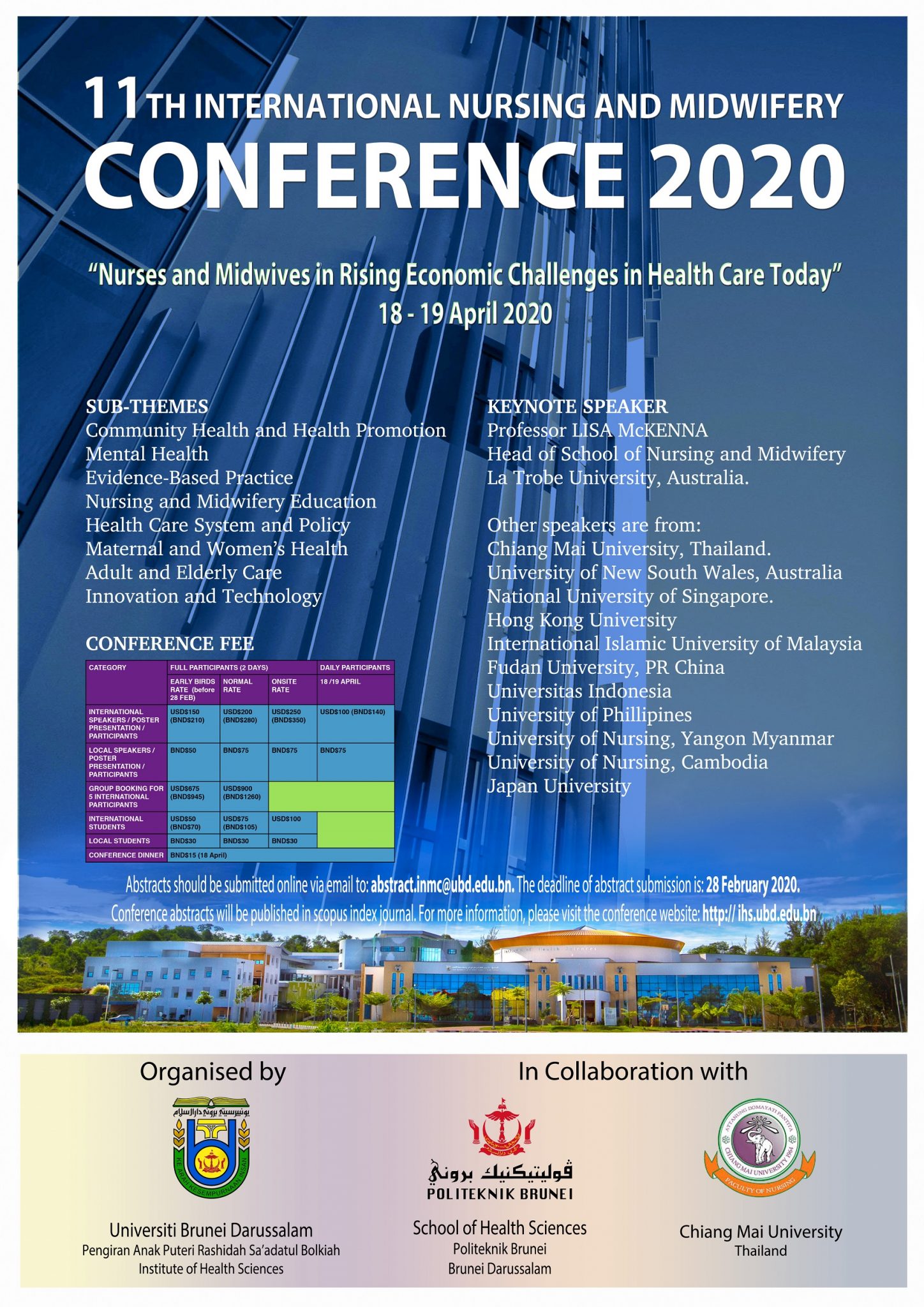 11th International Nursing and Midwifery Conference 2020 UBD PAPRSB